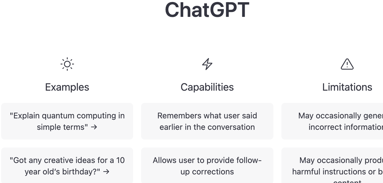 OpenAI ChatGPT